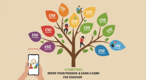 Hometree Refer Your Friends & Earn A £50 Voucher - Referral Bonus