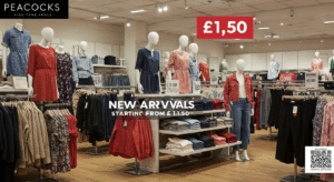Peacocks New Arrivals Starting From £1.50