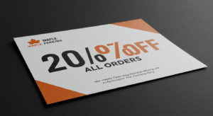 Maple Parking 20% Off All Orders