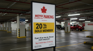 Maple Parking 20% Off Gold Member