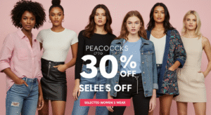 Peacocks Up To 30% Off Selected Women's Wear