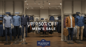 Peacocks Up to 50% Off Men's Sale