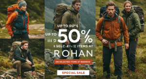 Rohan Up To 50% Discount On Selected Items At Rohan - Special Sale,