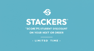 Stackers Score 10% Student Discount On Your Next Order - Limited Time,